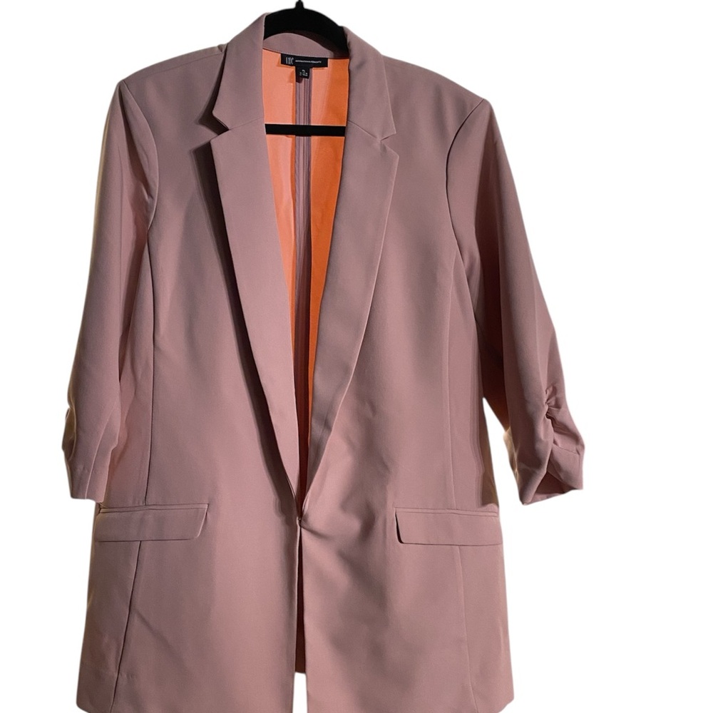 INC International Concepts Blush Pink Blazer